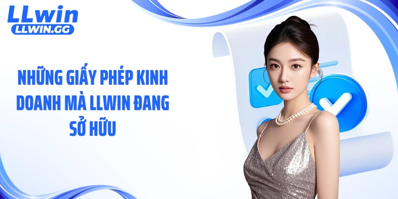 Những giấy phép kinh doanh mà LLWIN đang sở hữu
