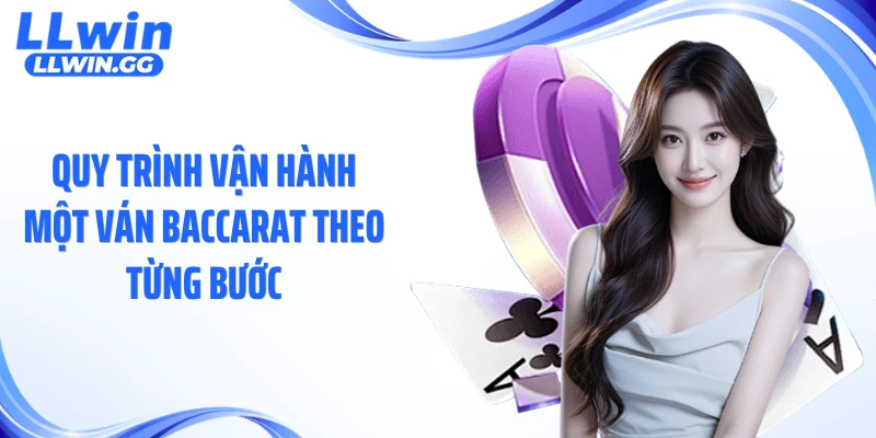 Quy trình vận hành một ván baccarat theo từng bước