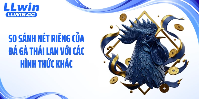 So sánh nét riêng của đá gà Thái Lan với các hình thức khác